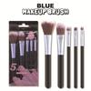 5PCS Makeup Brush Set Halloween Christmas Gift Smash Flour Rouge Brush Face Powder Blusher Brush, Eye Shadow Brush Makeup Tools