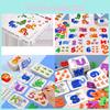 And Alphabet Wooden Number Matching Puzzle For Kids Preschool Education Play