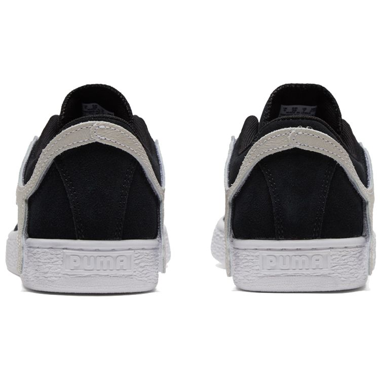 Puma Кроссовки Suede The Cat - Черные унисекс Белые 380865-02