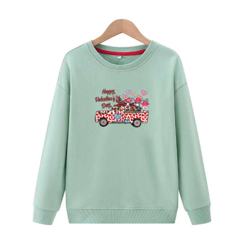 Наклейка на одежду С Днем Святого Валентина Футболка Parches Ropa Толстовки Diy Термонаклейка Наклейки Утюгом На Заплатки