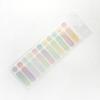 3 Sheet Basic Color Stickers Set Multi Rainbow Candy Pure Paper Adhesive Memo Note Diary Album Decoration Marker