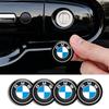 WCHT7 4pcs Car Door Lock Keyhole Stickers Anti-blocking Decals For BMW E46 F48 1 3 5 6 7 Series X1 X3 X4 X5 X6 F20 E60 E39 G20 E36 G38