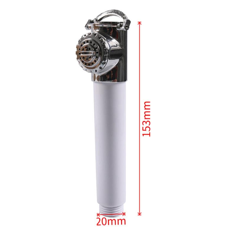 For RV Shower Head 2.5M Hose Portable Spray Hand-Pushed Bath Accessory For RV Marine Boat Yacht Deck