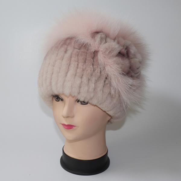 Зимняя женская шапка из 100% натурального меха кролика рекс, женские теплые шапки из натурального меха кролика рекс, хорошие эластичные шапки из натурального меха, теплые шапочки