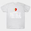 T Shirt Women Vintage Portugal Flag T Shirt Portuguese Pride Soc Harajuku Print Kawaii Tshirt Summer Short Sleeve Female T-Shirt Top Tee