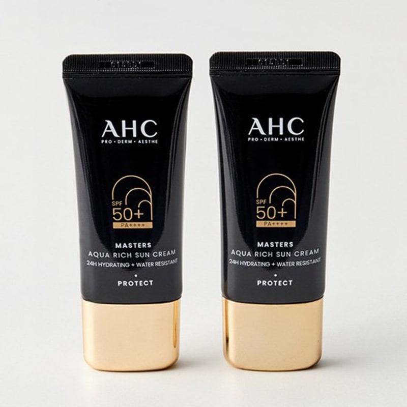 AHC Набор из двух солнцезащитных кремов Masters Aqua Rich (2 шт.)