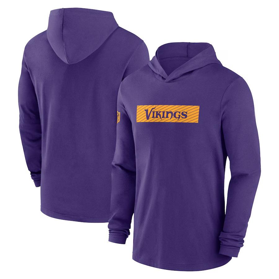 Autumn new NFL football hooded long-sleeved T-shirt men's outdoor leisure sports top