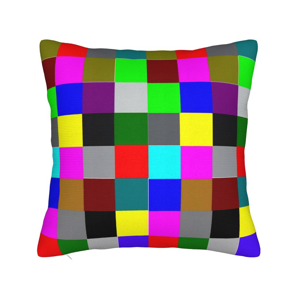 Palette Color Pillow Cover Funny Pillow Case For Living Room Sofa Square Pillowcases Birthday Gift