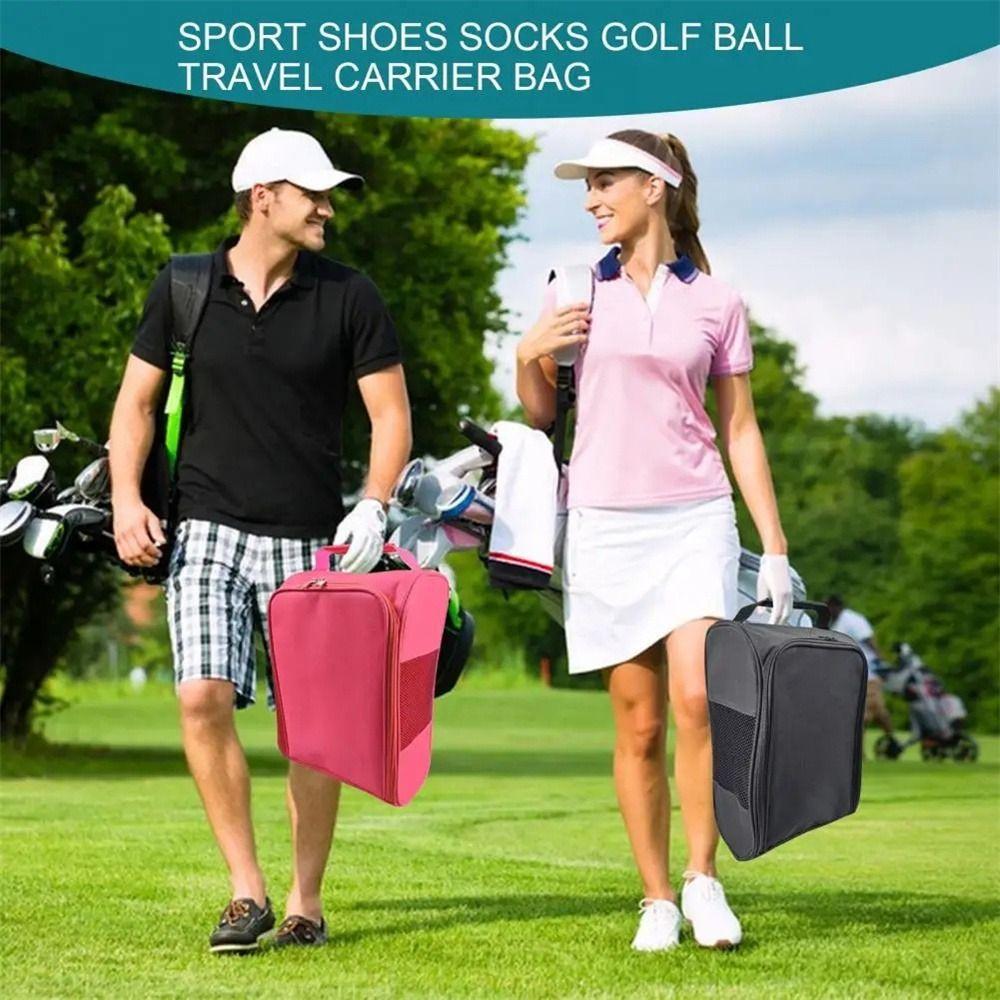 Lightweight Golf Shoe Bag Breathable Golf Shoe Holder Bag Shoes Carrier Bags Men Women