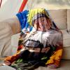 1pc Easy-Care naruto Blanket, Perfect for Couch, Bed, Home, Travel & More, Warm & Durable Printed Blanket