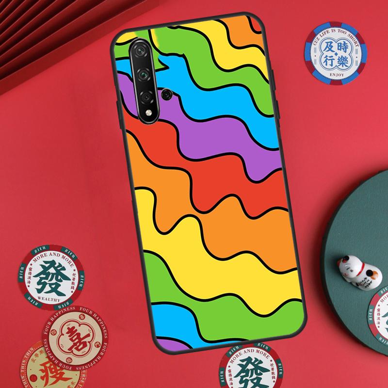 ЛГБТ Прайд Любовь Для Huawei Nova 11i 8i 12i 12s 9 10 SE Y60 Y70 Y90 Y72 Y73 Y61 Y91 P60 Pro P30 P40 Lite Чехол