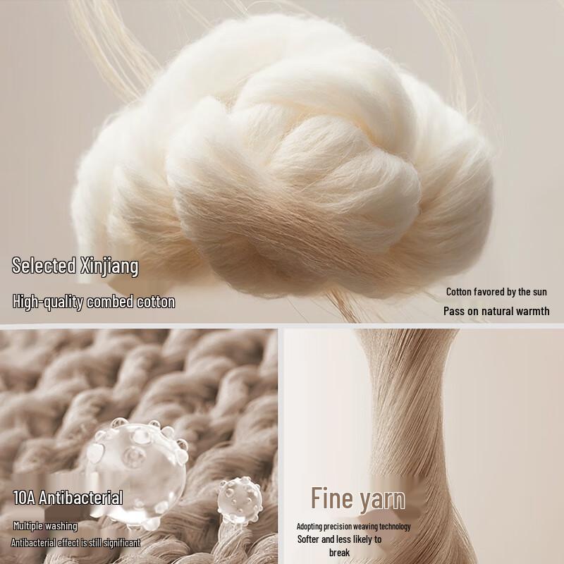Женское хлопковое нижнее белье Yalu с высокой талией, красное (3-Pack)
