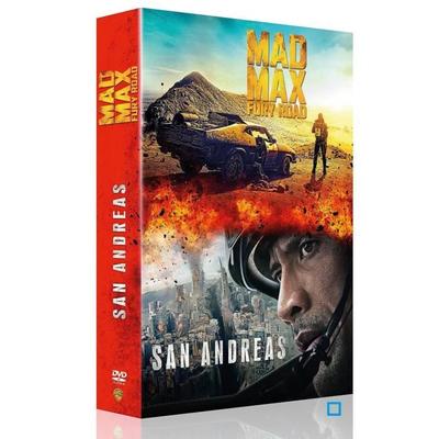 Бокс-сет DVD - Warner Home Video - San Andreas и Mad Max Fury Road - Action