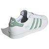 Adidas Superstar White Hazy Green Women Sneakers Cloud-White IG4541