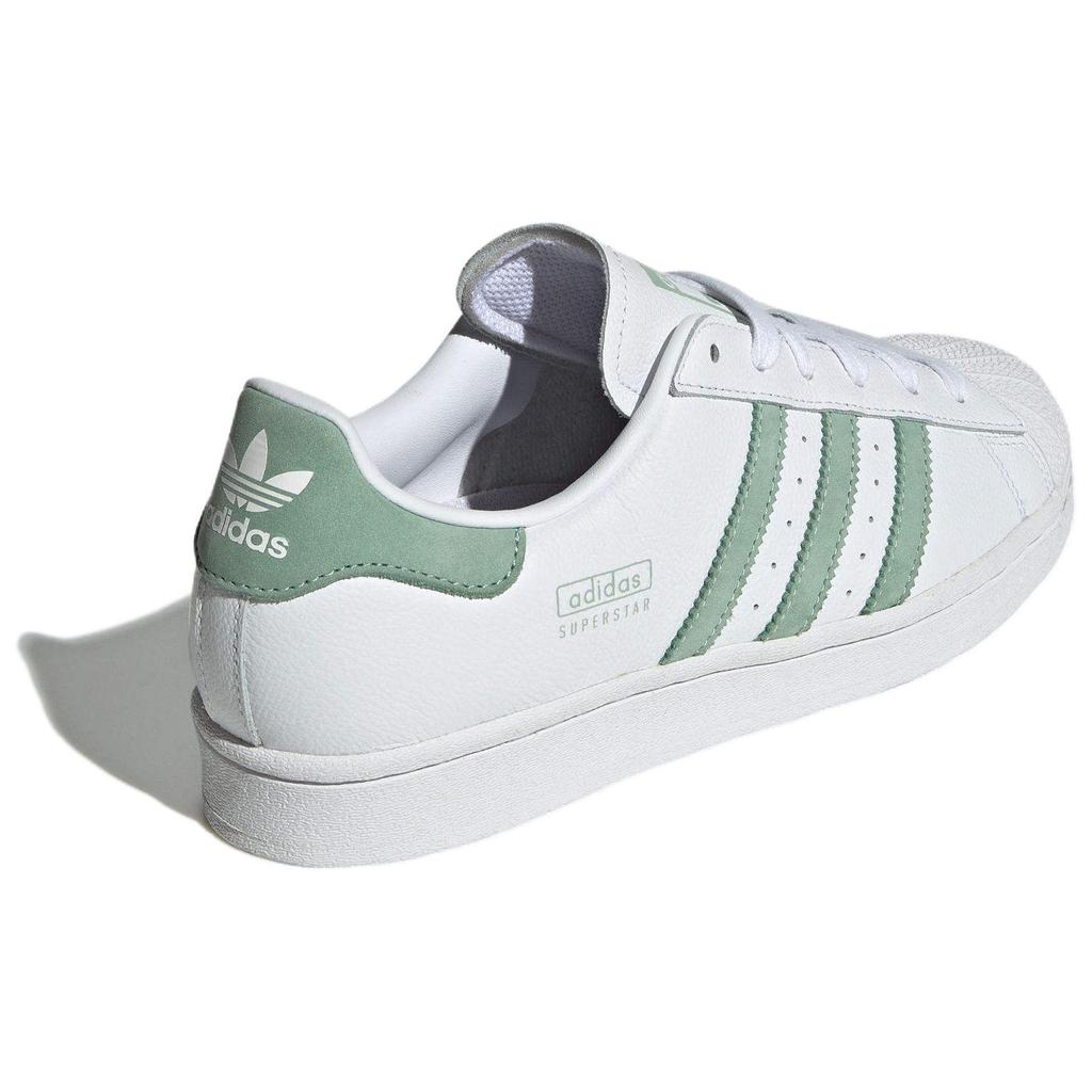 Adidas Superstar White Hazy Green Women Sneakers Cloud-White IG4541