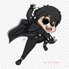 Chibi All Kirito Kirito Asuna Iron On Patches For Clothing Applique Stickers On Clothes Heat-Sensitive Custom Patch