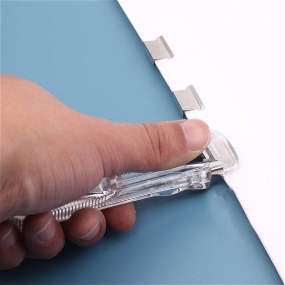 Accessories Document Binding Office Supplies School Binding Push Clamp Paper Cliper Clip Refills