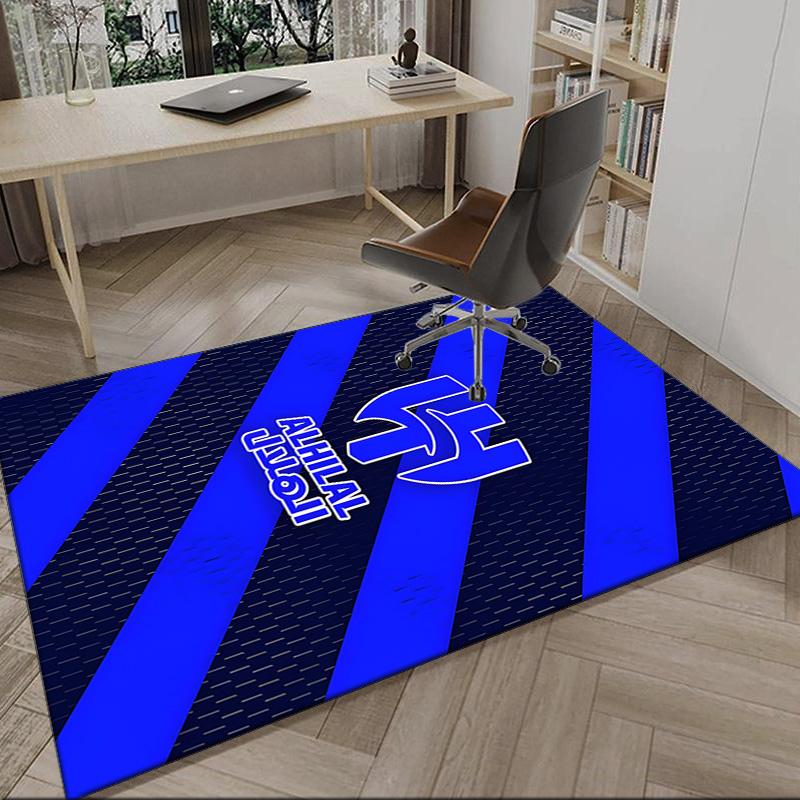 Al Hilal Emblem Design  Carpet, Kitchen Rugs, Yoga Mat, Non-Slip Mats, Rug for Bathroom, Living Room bedroom, Camping Rugs Christmas Gift