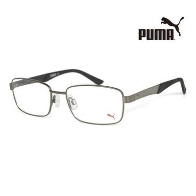 Puma Оправы для очков PE0012O 004 Квадратные металлические очки для женщин и мужчин