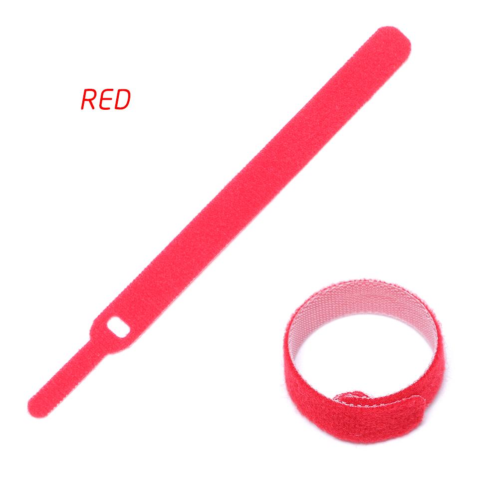 20pcs Convenient Reusable Fastening Ties Management Wire Protector Nylon Cable Organizer