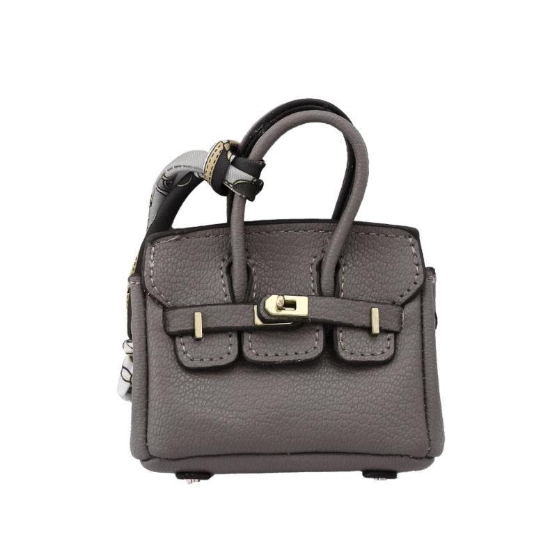 Мини Беспроводные Наушники Чехол Органайзер Держатель для Ключей Брелок Шарм Искусственная Кожа Брелок Мешочек Различные Яркие Цвета на Выбор