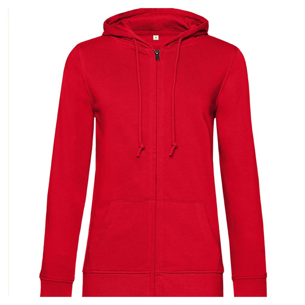B&C Womens/Ladies Inspire Plain Full Zip Hoodie