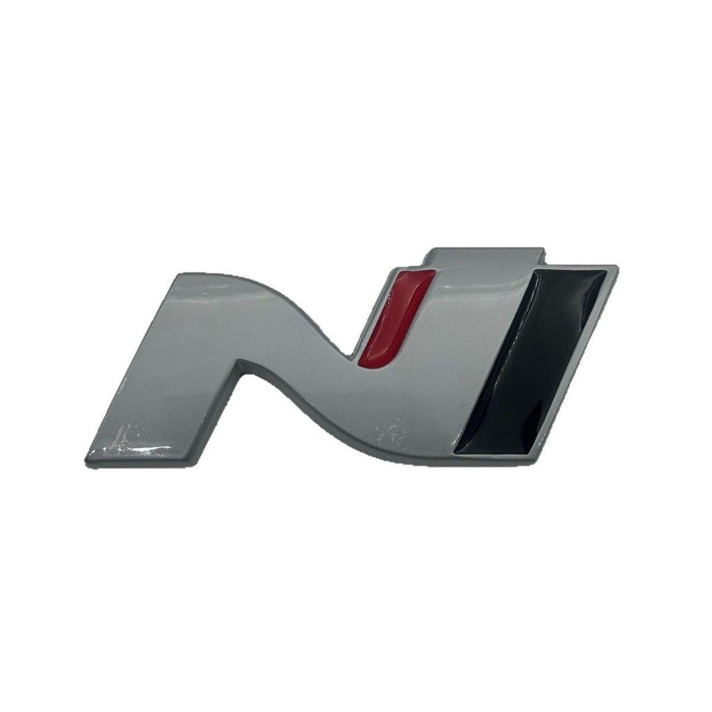 The large "N" logo fits perfectly as the body and rear emblem for the Hyundai Elantra.