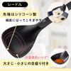 Kai Corporation KAI Kitchen Utensil Set of Dishwasher Easy to Stackable Kasanaru DE5778 5, Safe, Clean, Compact, Storage, Black,