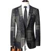 Spring and Autumn Men's Casual Suit Jacket New Color Youth One Single-breasted Single Western Large Size