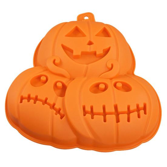 Форма для выпечки на Хэллоуин, тыква, паук, сова, форма черепа, антипригарное мытье в посудомоечной машине, шоколадные конфеты, желе для торта