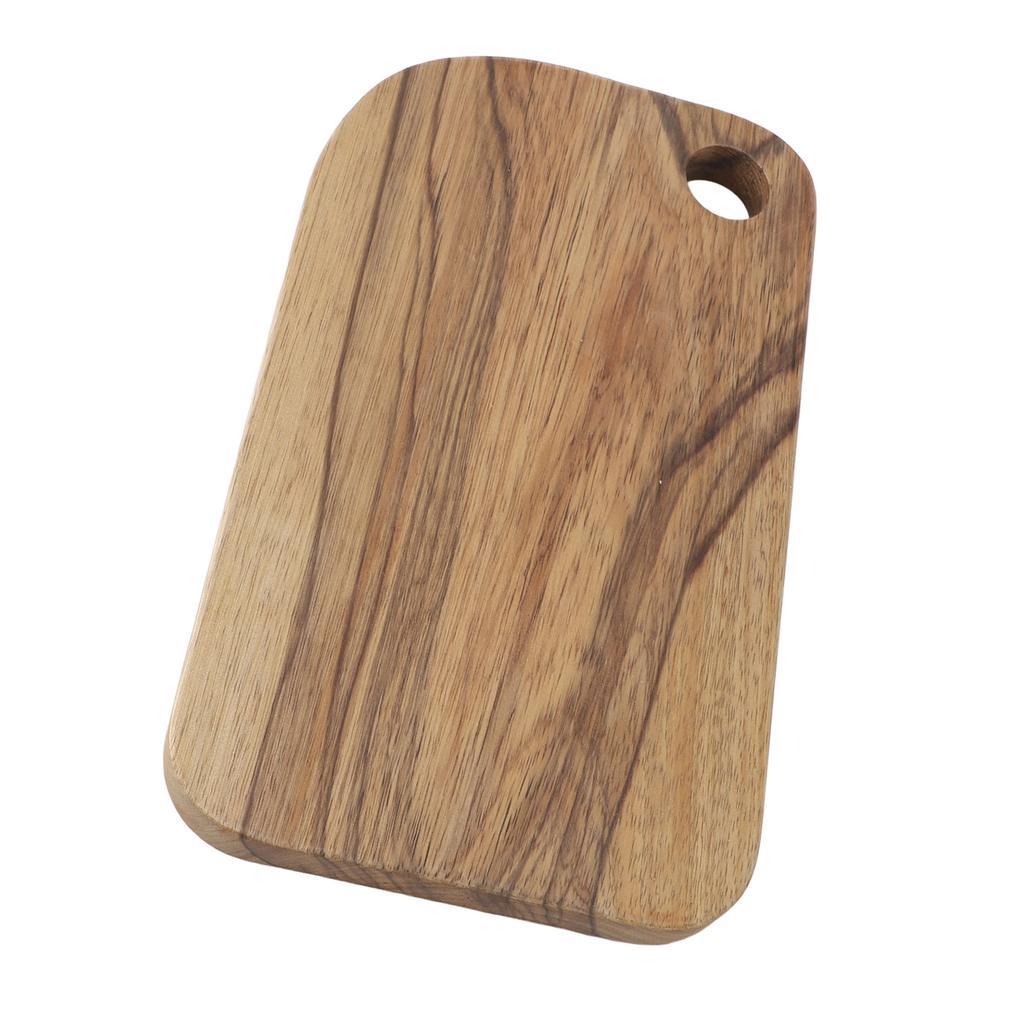 Деревянная разделочная доска с отверстием для подвешивания 11,4 X 6,7 X 0,8 дюйма Деревянная разделочная доска Поднос для пиццы для K