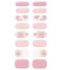 Semi Cured Gel Nail Strips Patches Sliders UV/LED Lamp Cured Adhesive Long Lasting Full Cover Gel Nail Stcikers Manicure