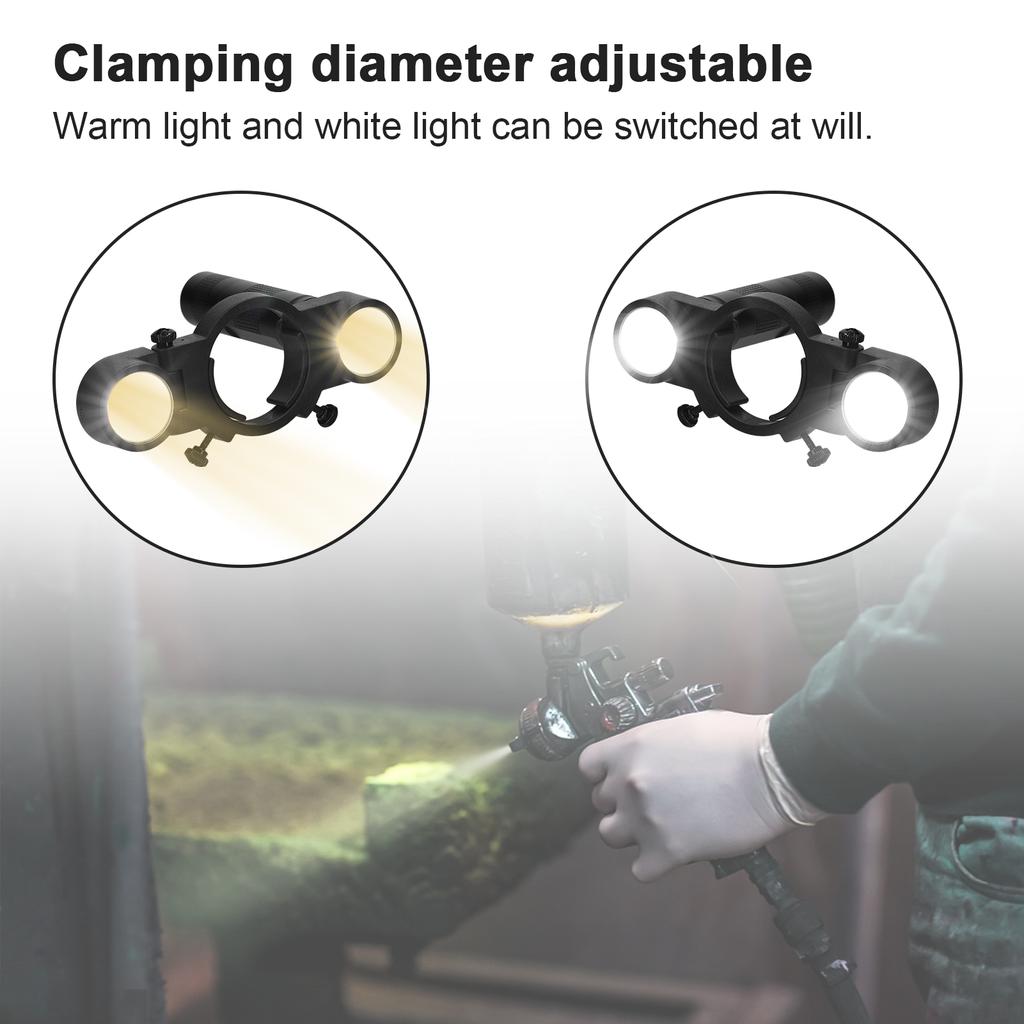 Spraying Machine Lighting Airbrush Light Universal Sprayer Light Aadjustable Rechargeable Fill In Light for Sprayer