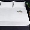 Waterproof Fitted Sheet King Mattress Protector Cover Solid Color Breathable Fabric Easy