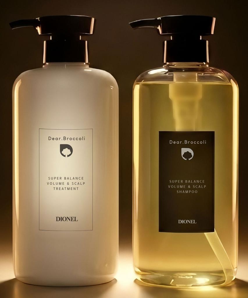 Dear Broccoli Super Balance Volume & Scalp Shampoo 750ml + Treatment 750ml