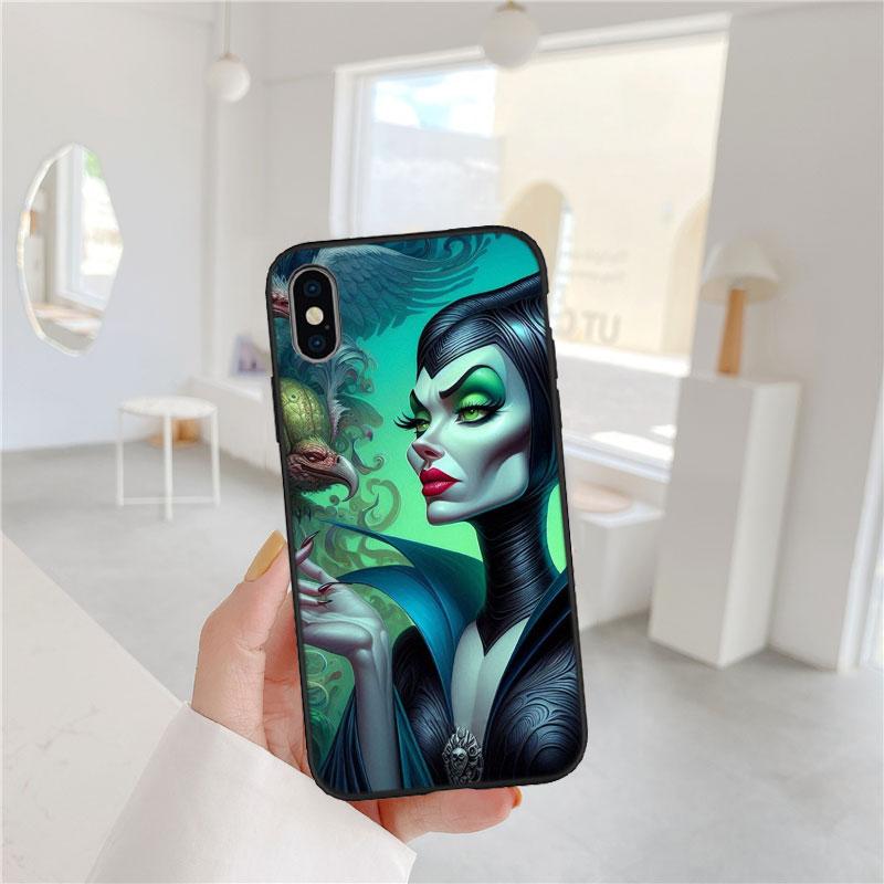 CJ76 Maleficent Soft Shell Phone Case for Redmi Note 13 14 Pro+ Plus A3 A3X 13X 13C 13R 14S 14C 14R