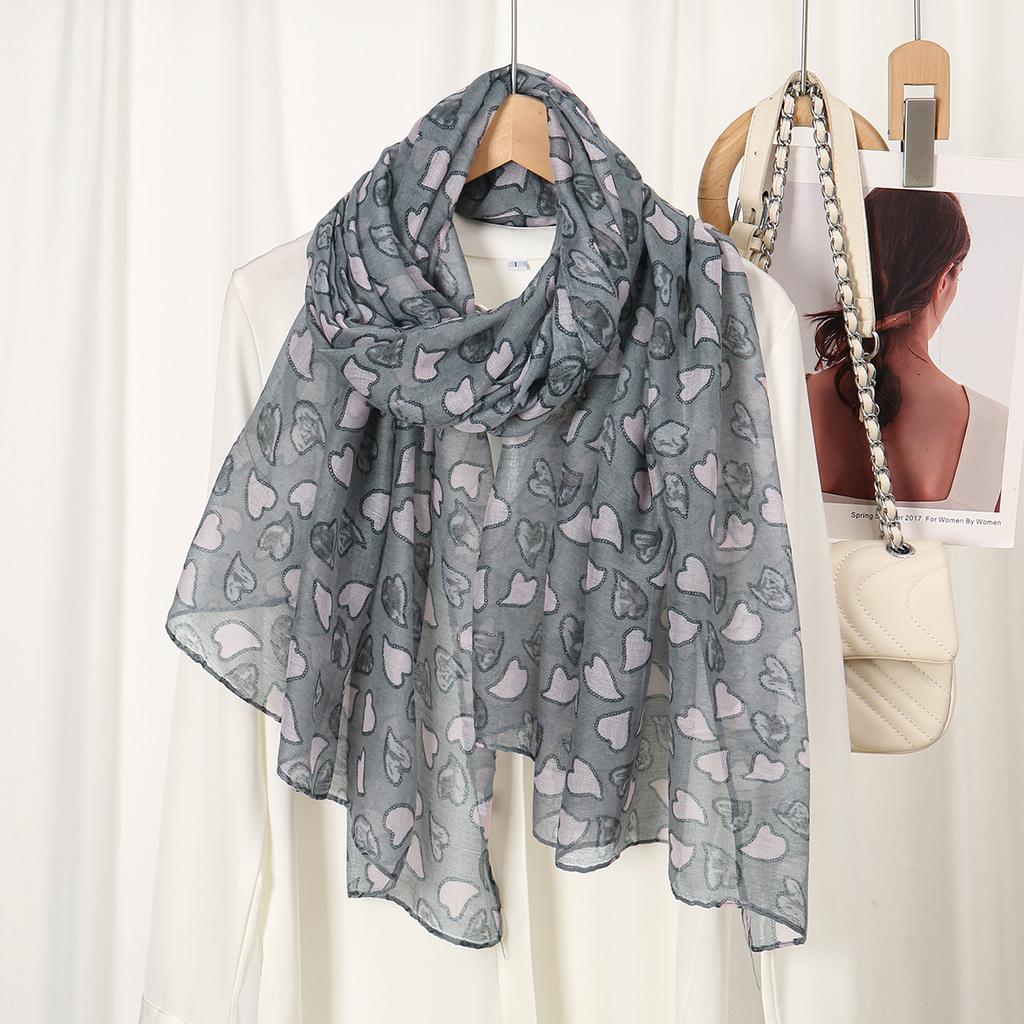 Мусульманские хиджабы для женщин шарф тонкие принтованные шали Femme Musulman мягкая вискоза вискоза головной платок исламский тюрбан хлопковая повязка на голову