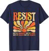 Floral Resist Not My President Anti-Trump Unisex T-Shirt