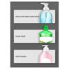 ABJI-Sensor Soap Dispenser Automatic Foaming Hand Wash Dispenser Wall Mount Liquid Soap Dispenser For Bathroom Kitchen