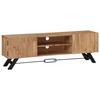 VidaXL TV Cabinet 140 X 30 X 45 Cm Solid Acacia Wood