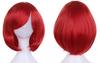 Набор париков «Парад тыкв» Короткий боб Средний Полный со стендом Красный вишневый 3 штуки