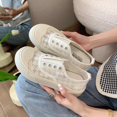 Модные сетчатые дышащие плоские женские туфли с круглым носком и кристаллами Женская обувь Urban Original Trends 2024 Лето Осень Мода Y2k