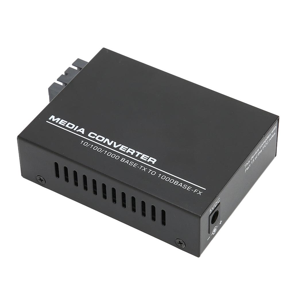 Gigabit Fast Ethernet медиаконвертер одномодовый двойной SC 10 100 1000Base Tx RJ 45 оптоволоконный медиаконвертер