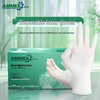 Одноразовые латексные перчатки Aimas