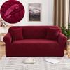 Waterproof Solid Elastic Sofa Cover Stretch Jacquard Spandex Armsofa Cover For Living Room 1 /2 /3 /4 Seats