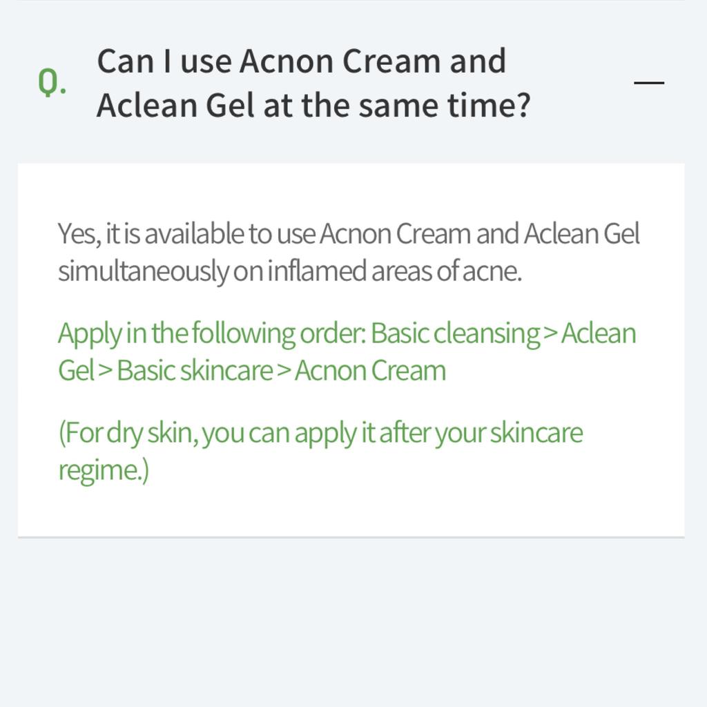 DONG-A PHARM Удаление прыщей Воспаление K-Beauty Acnon Cream 13 г/тюбик