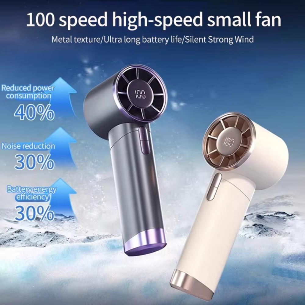 Portable Handheld Fan Turbo Pocket Fan New Electric Fan for Outdoor Travel