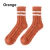 Ladies Women Soft Fluffy Bed Socks Winter Warm Stripe Sox Slipper Fleece Sock