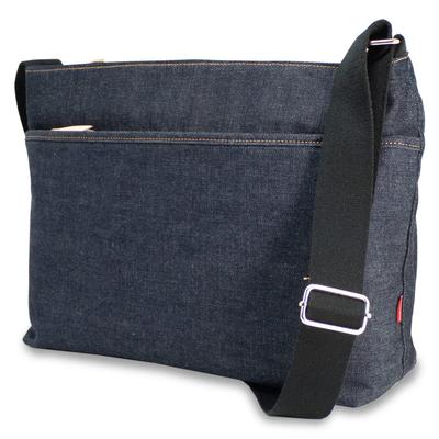 Сумка Okayama Denim A4 Multiple Storage Crossbody Indigo Blue Женская