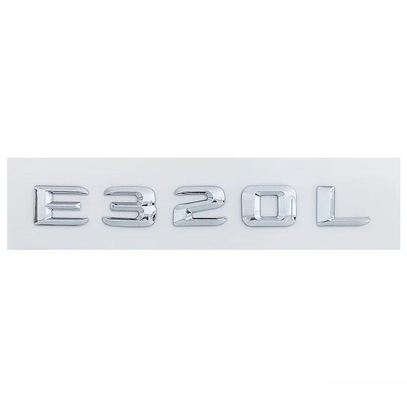 ABS Car Rear Trunk Emblem Sticker Letter Decal for Mercedes benz C63 A45 E320L E350L S400L A220L ML350 GLS450 CLA260 Accessories LZ4
